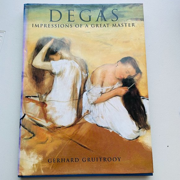 Degas Impressions of a Great Master by Gerhard Gruitrooy Illustrated Book - Picture 1 of 4